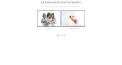Desktop Screenshot of deannaryanphotography.com