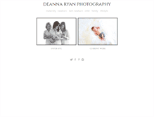 Tablet Screenshot of deannaryanphotography.com